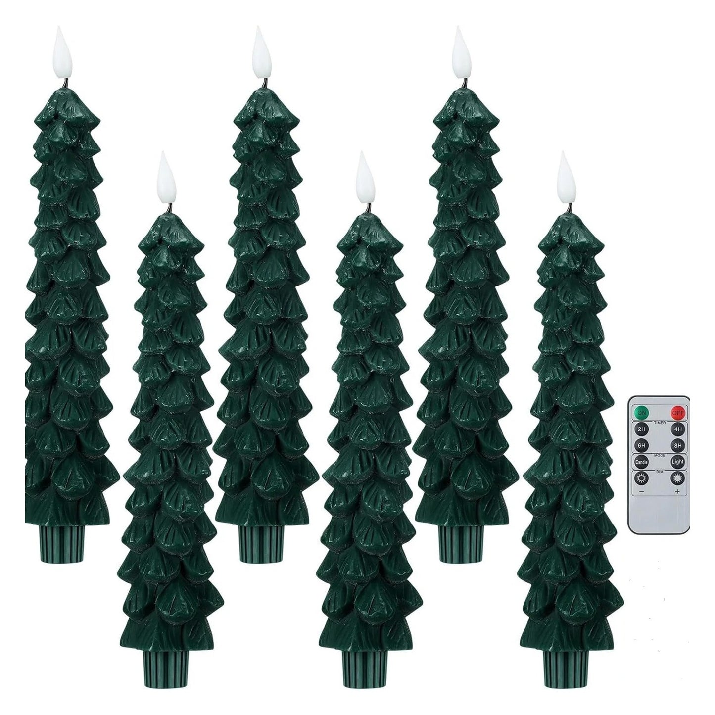 Flameless Christmas Tree Candles