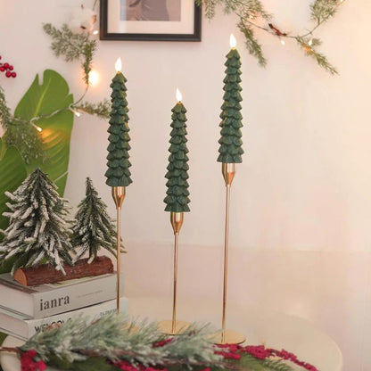 Flameless Christmas Tree Candles