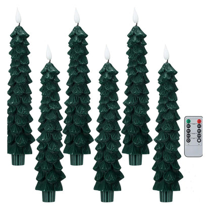 Flameless Christmas Tree Candles